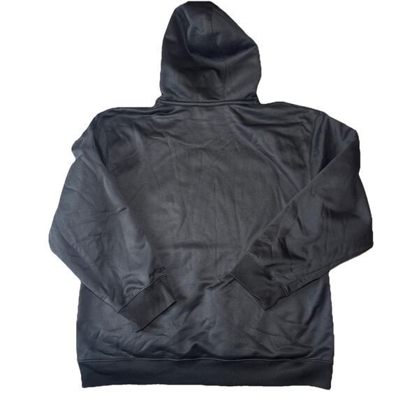 Under Armour Utah Utes Hoodie Loose Large Black Big Front Pocket - Picture 8 of 10